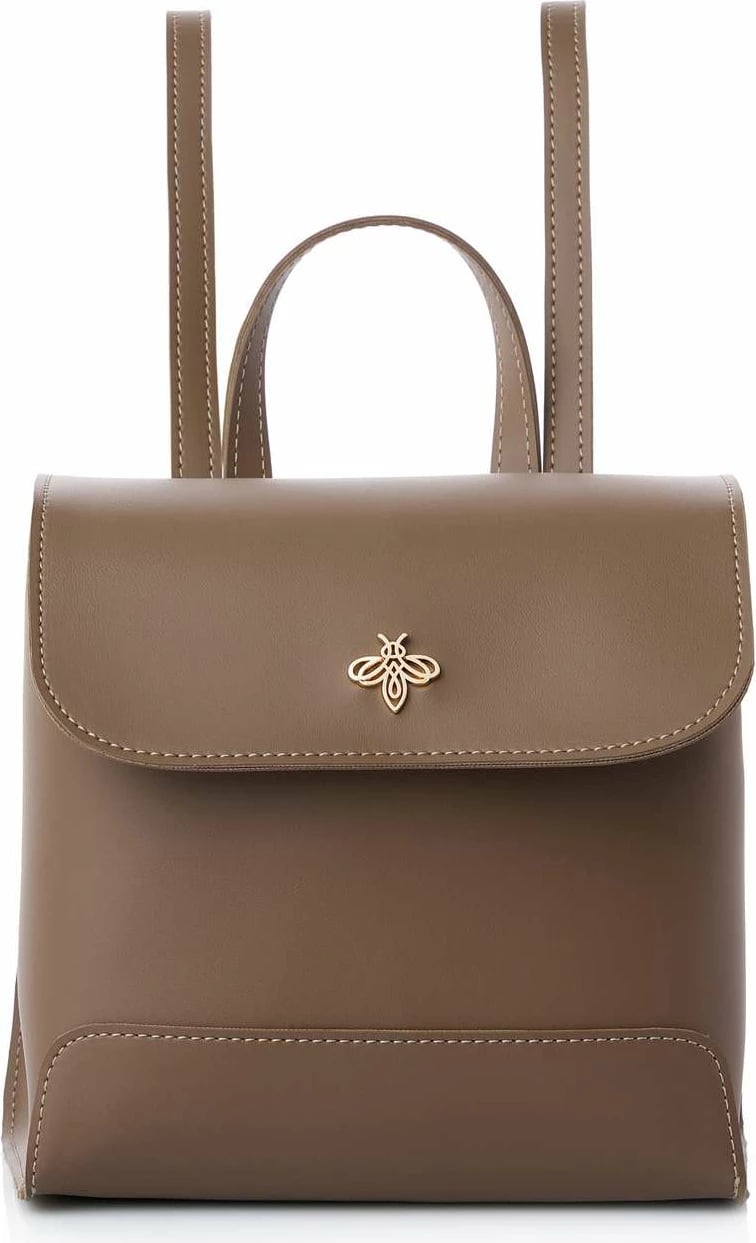 Çantë shpine Lucky Bees, ngjyrë mink e errët, Marilyn