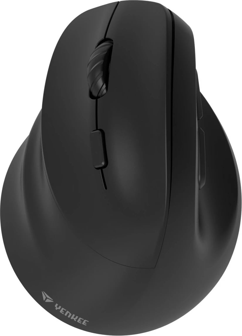Maus ergonomik pa tela YENKEE YMS 5060L, për të majtë, i zi
