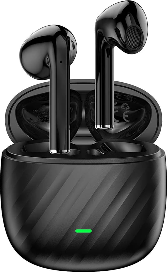 Kufje Dudao U14+ TWS, wireless, Bluetooth 5.3, USB-C, e zezë