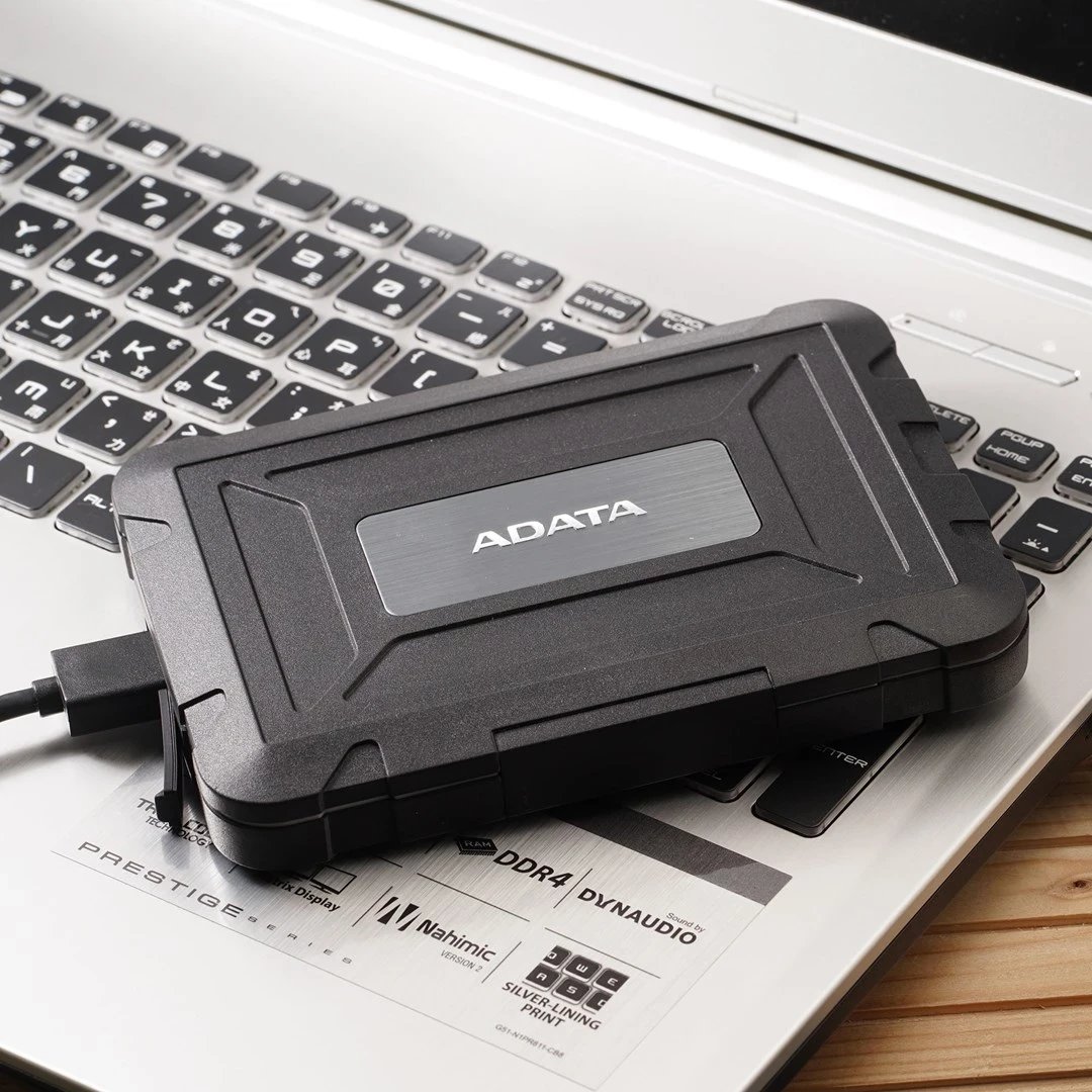Kuti për HDD/SDD Adata ED600, 2.5", e zezë