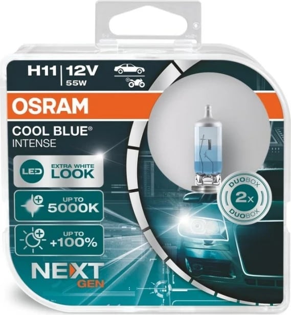 Dritë makine OSRAM Cool Blue Intense NextGen H11, 12V, 55W