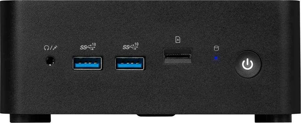 Kasë MSI Cubi NUC 1M-003EU, Intel Core 3 100U, 8 GB RAM, 512 GB SSD, Windows 11 Pro, E zezë