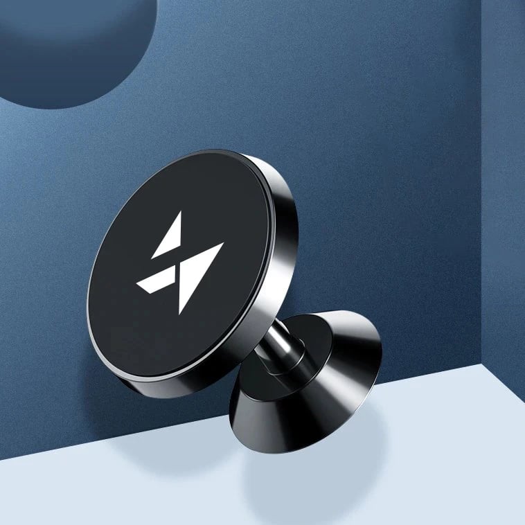 Mbajtës magnetik për telefon Wozinsky WMH-05, për makinë, i zi