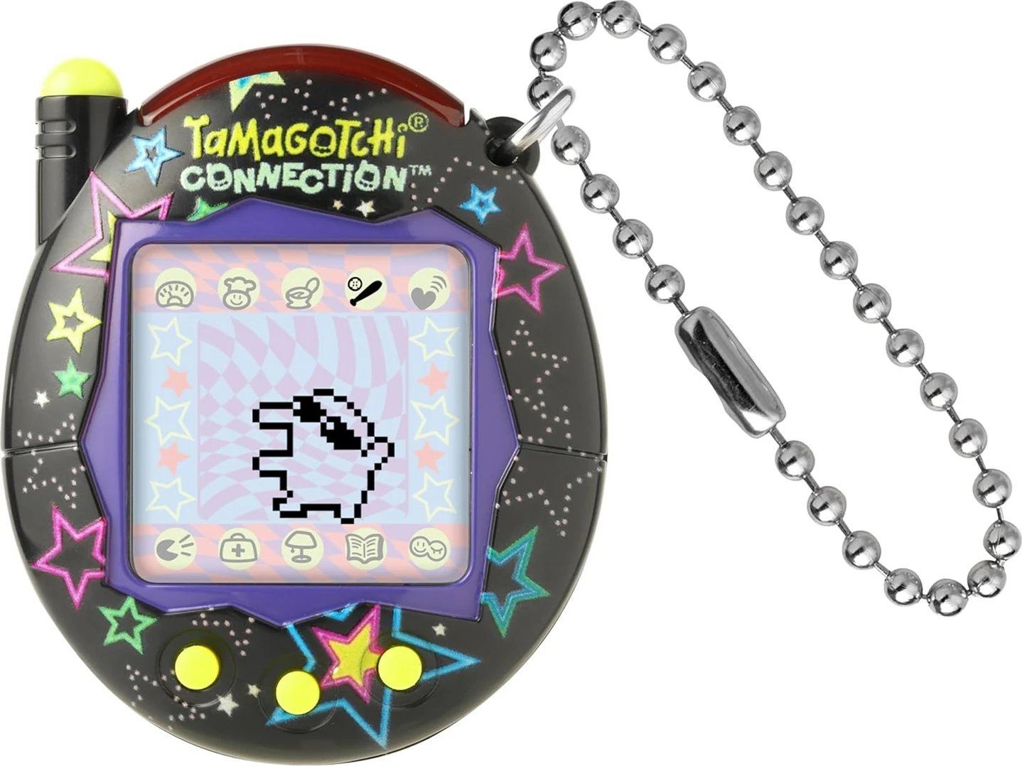 Lodër elektronike Bandai Tamagotchi Connection Neon Stars
