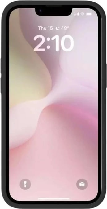 Mbështjellës CRONG Color Cover Magnetic për iPhone 16e, MagSafe, i zi