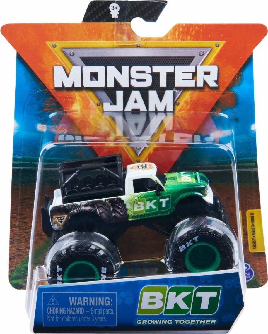 Lodër veturë Monster Jam Spin Master 1:64, metal dhe plastikë, ngjyra të përziera, 1 copë