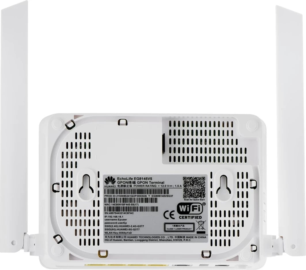 Huawei EG8145V5 ONT, e bardhë