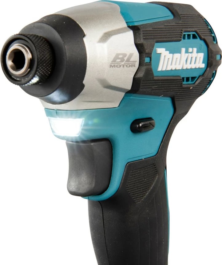 Çelës goditës Makita DTD157Z, brushless, 18V, 1/4", 3000 RPM, zi/gjelbër