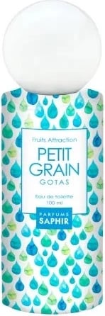 Eau de Toilette për femra Saphir Fruit Attraction Petit Grain Gotas 100ml