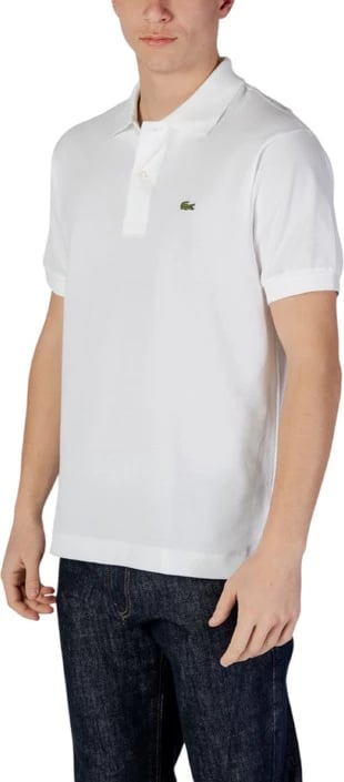 Maicë polo për meshkuj Lacoste, të bardhë