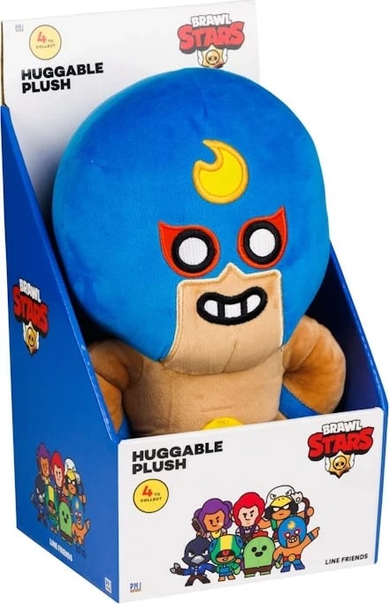 Lodër pellushi Brawl Stars El Primo, 30 cm, P.M.I. Kids World