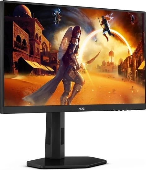 Monitor për lojëra AOC 24G4X, 24 inç, Full HD, IPS, i zi