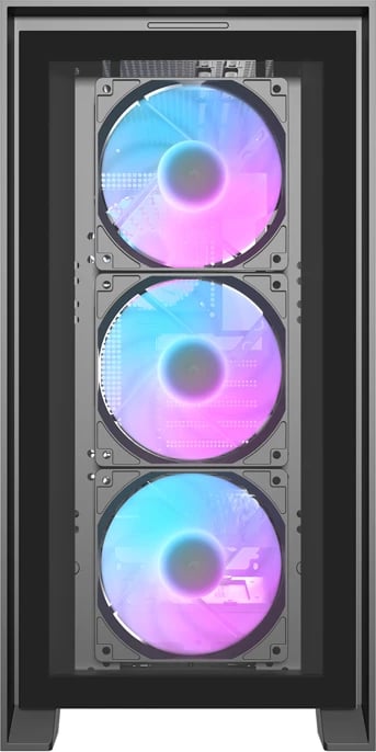 Kasë Darkflash DRX90 Glass, Mid Tower, ATX/M-ATX/ITX, xham i temperuar, e zezë