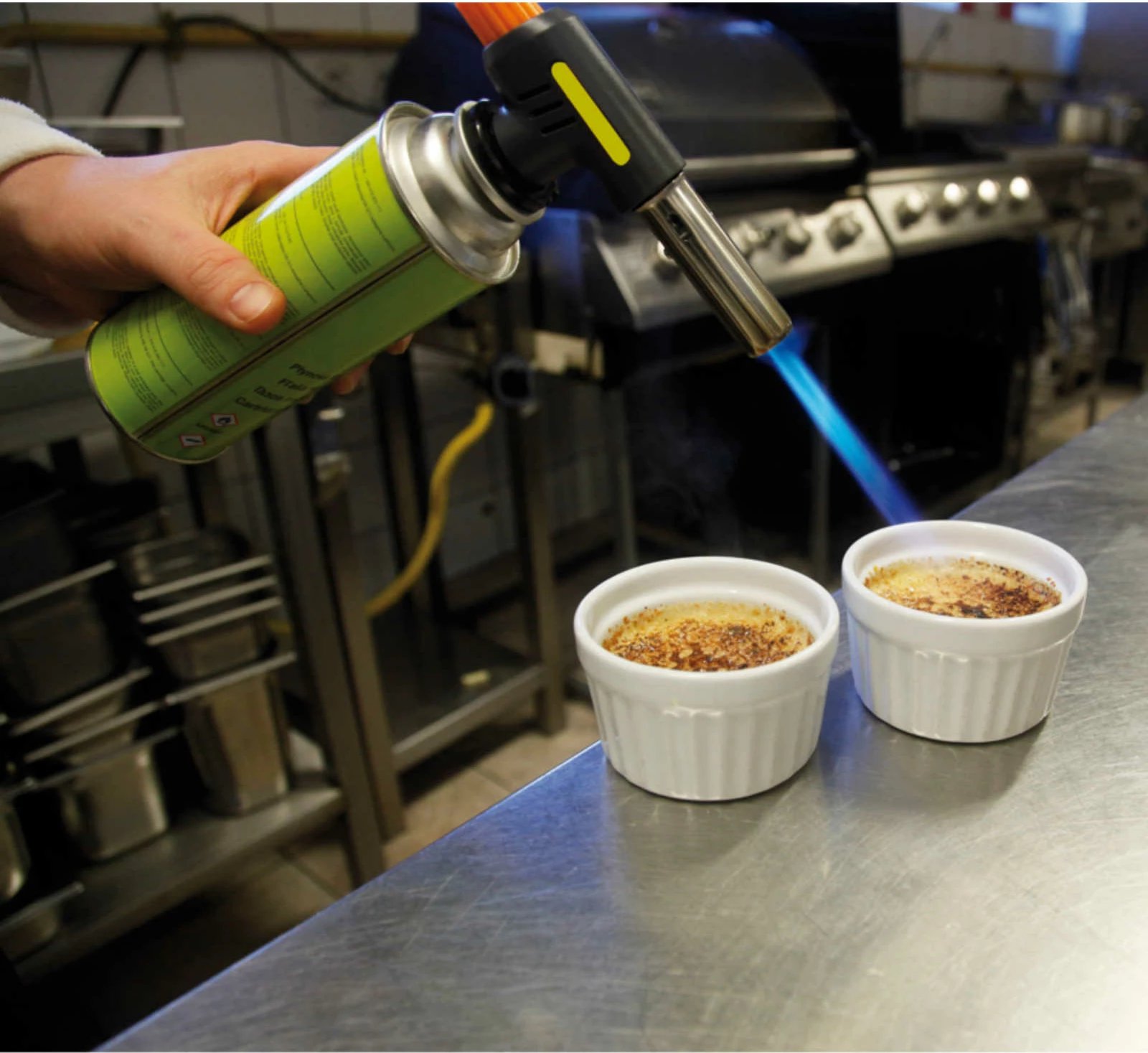 Djegës gazi Meva KP01006 për Creme Brulee, 1 kW, pa bombolë