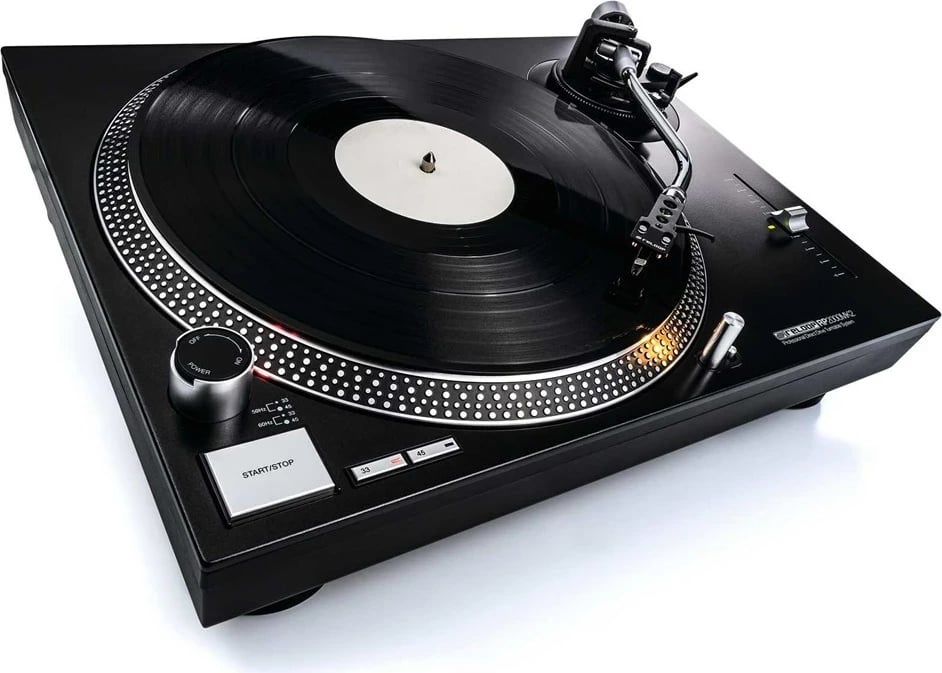 Pllakë DJ Reloop RP-2000 MK2, Direct drive, E zezë