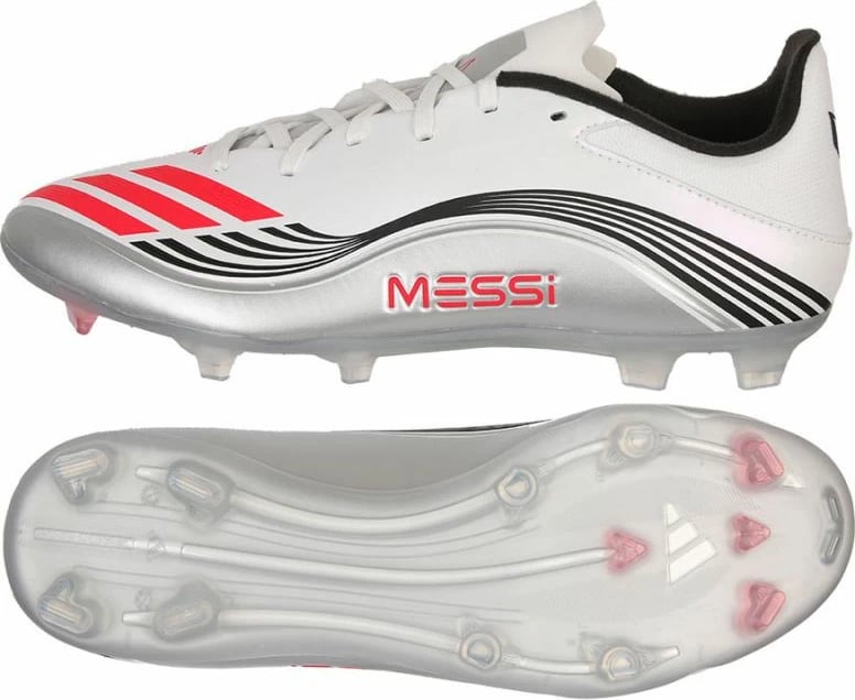 Çizme futbolli adidas për meshkuj, të bardha