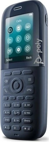 Telefon pa tela POLY Rove 30 me stacion bazë B2, 2.4" LCD, IP65, i zi, set me 30 aparate