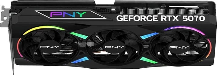 Kartelë grafike PNY GeForce RTX 5070 EPIC-X RGB OC, 12 GB, GDDR7, PCI Express x16 5.0