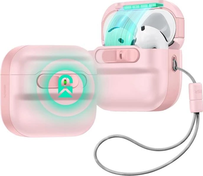 Mbështjellës ESR Pulse për AirPods 4, rozë
