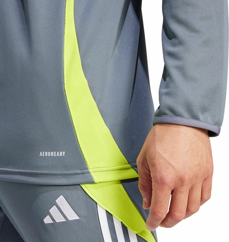 Duks për stërvitje futbolli për meshkuj adidas, gri