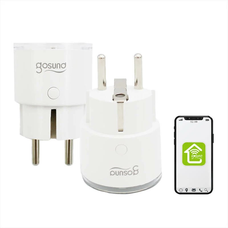 Prizë e mençur Gosund SP111, WiFi, 3680W, 16A, Tuya, e bardhë