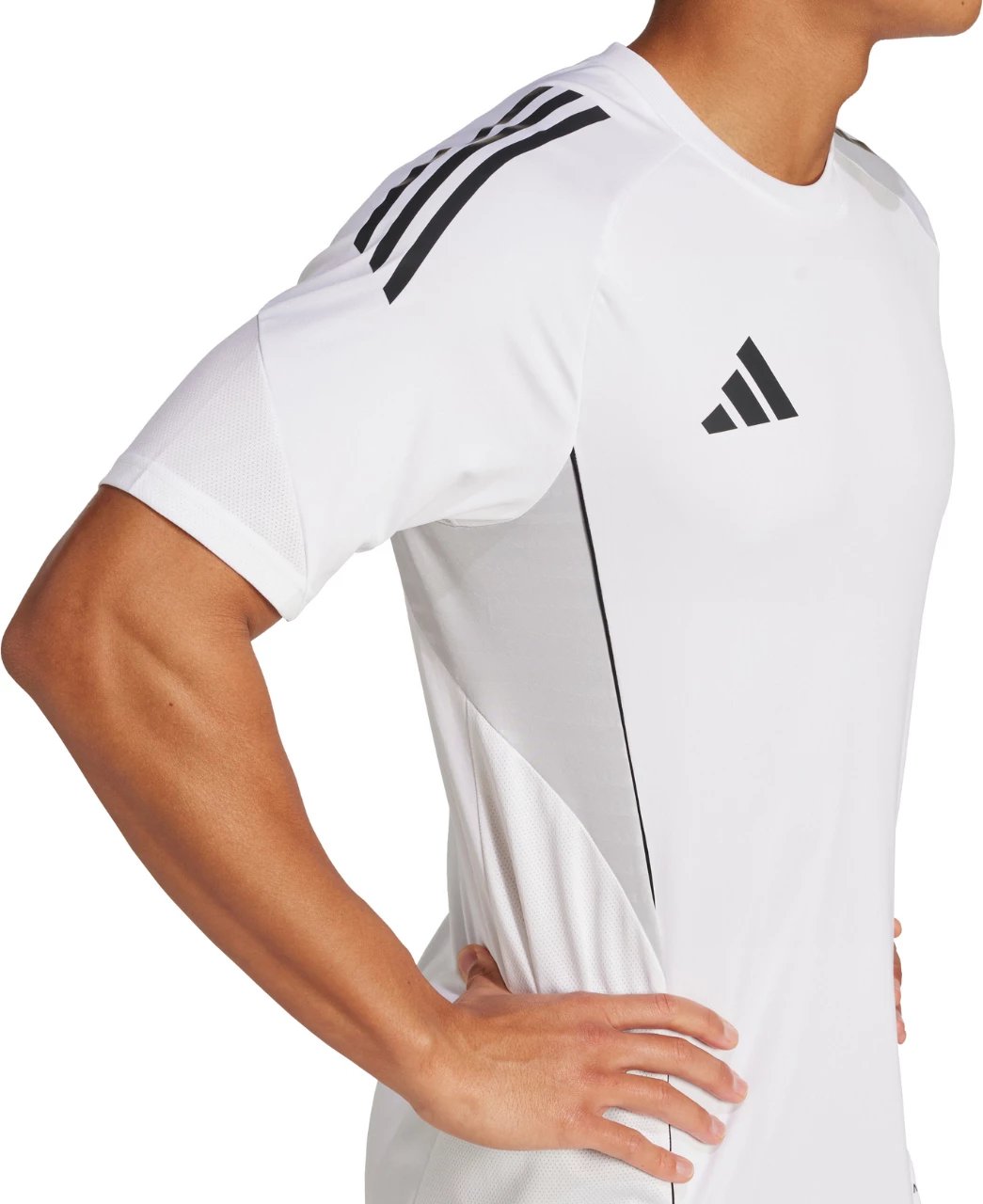 Maicë për meshkuj adidas, e bardhë