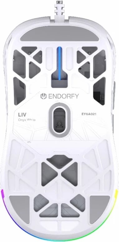 Maus Endorfy LIV Onyx, RGB, i bardhë