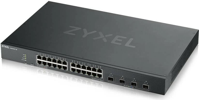 Switch Zyxel XGS1930-28HP, Managed, L3, Gigabit Ethernet, PoE, Rack mounting