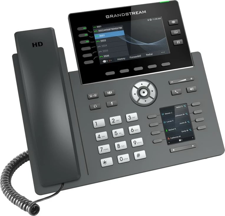 Telefon IP Grandstream GRP2616, 6 linja, i zi