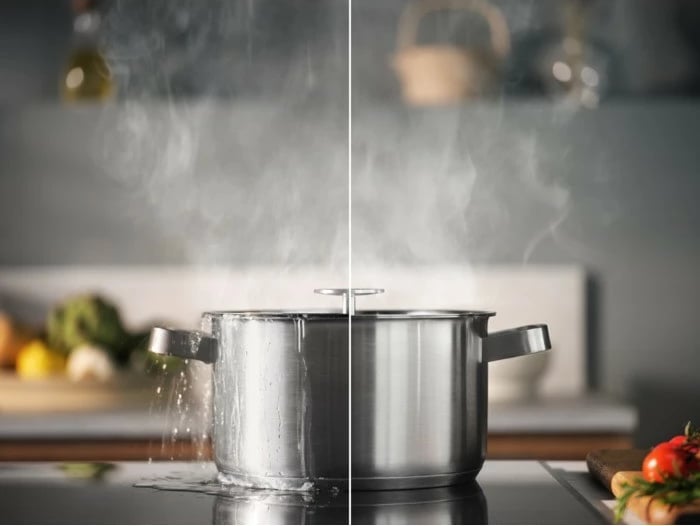 Pllakë induksioni Electrolux EIS82453 SMK, 80 cm, 4 zona, e zezë