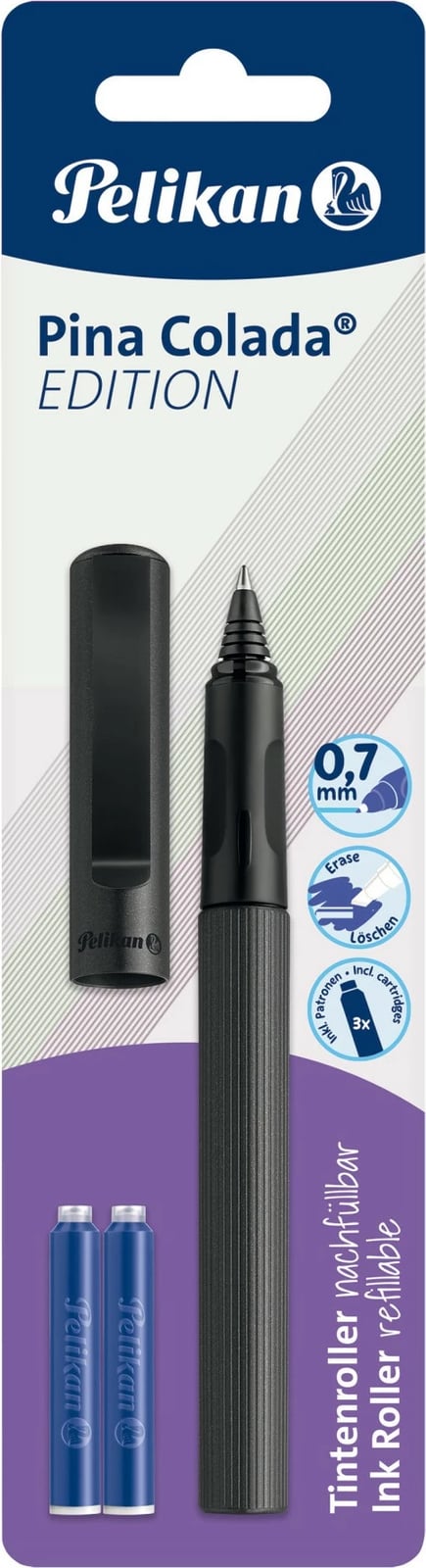Stilolaps Pelikan Pina Colada Edition, 0.7mm, ngjyra të përziera, klip, rimbushës