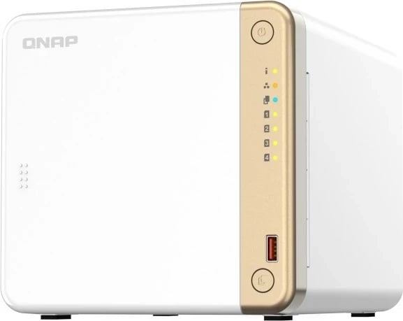 NAS Qnap TS-462-4G, 4GB RAM, Intel Celeron N4505, e zezë