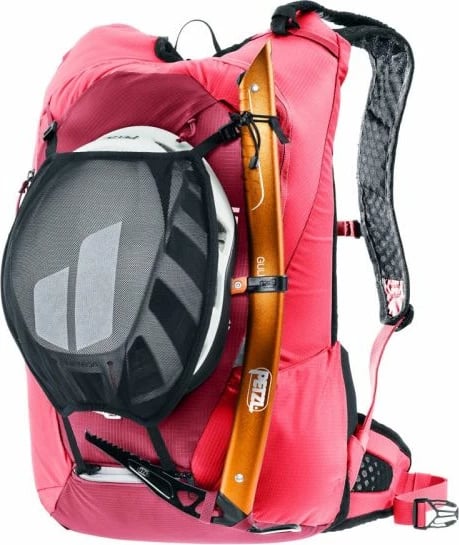 Çantë shpine Deuter për ski, e kuqe