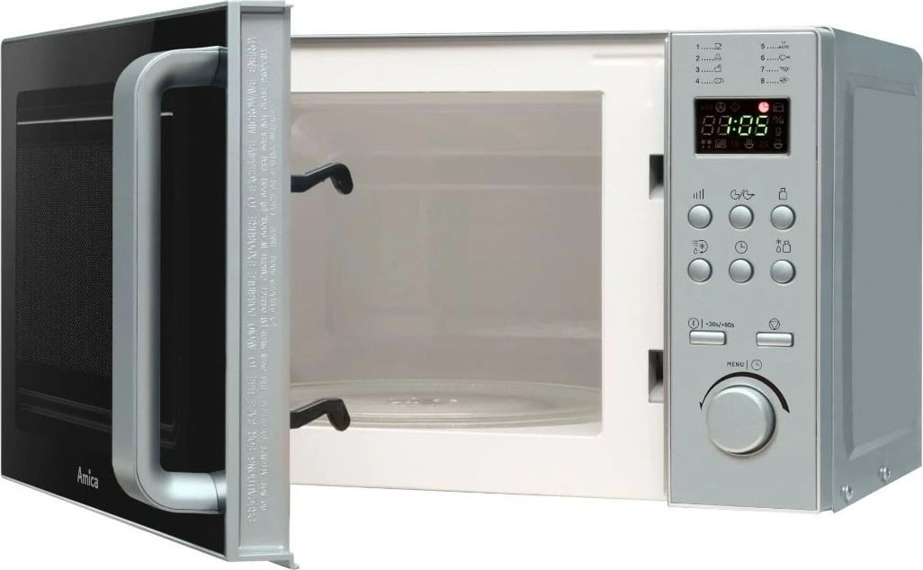 Furrë me mikrovalë Amica AMGF20E2I, 20L, Grill, Argjend