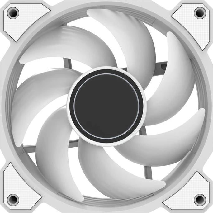 Kasë ventilator Darkflash DR08, 5-in-1, PWM A-RGB, 120mm, i bardhë