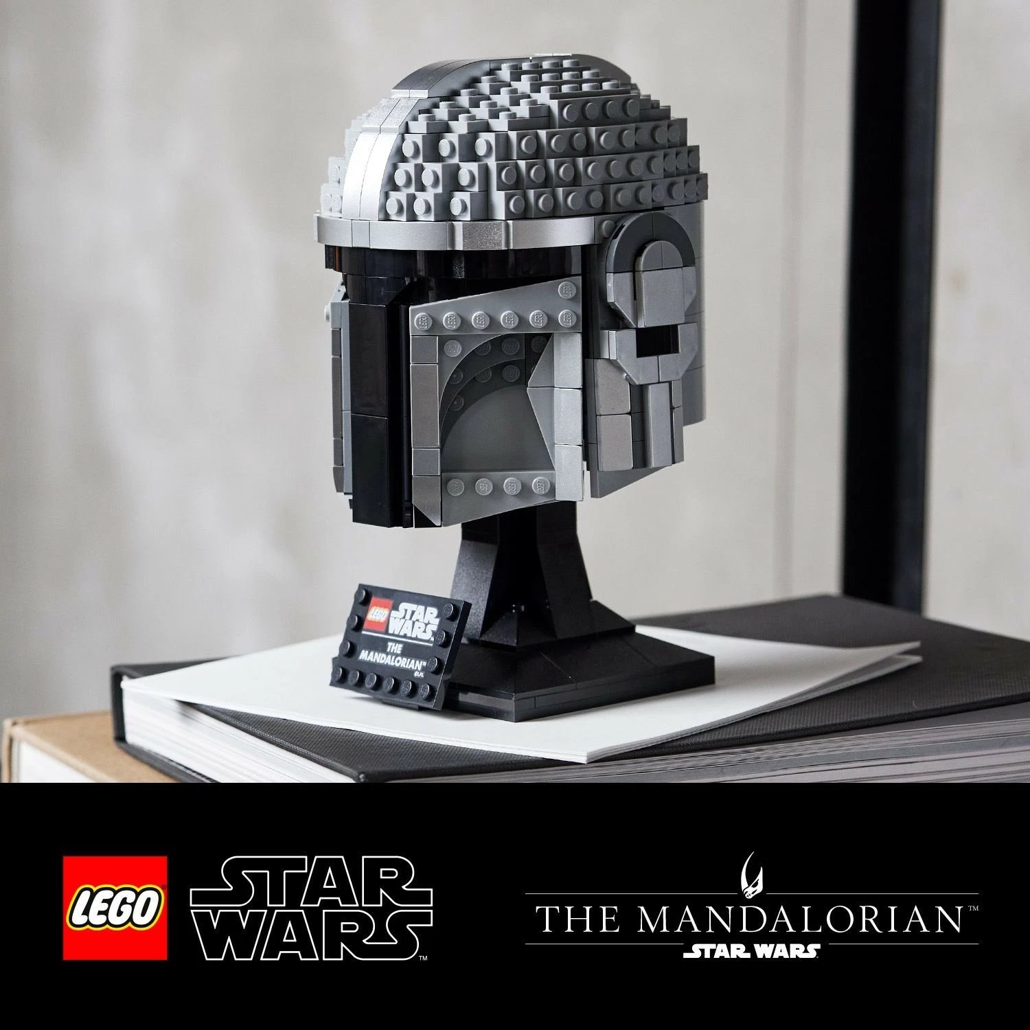 Set ndërtimi LEGO Star Wars The Mandalorian Helmet, 584 pjesë, shumëngjyrësh