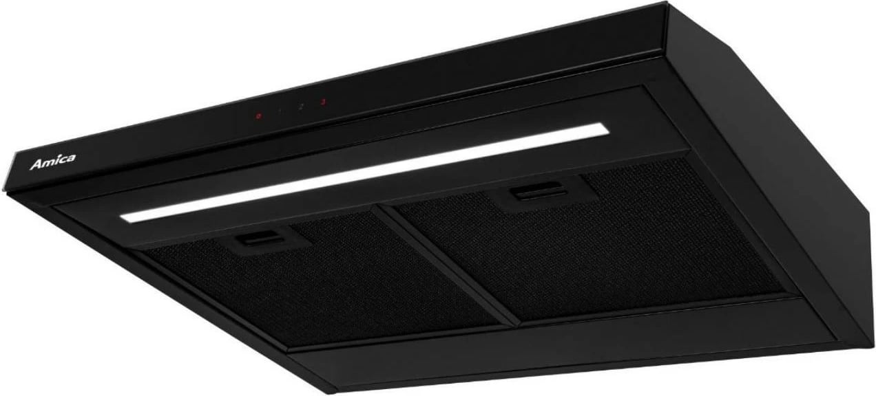 Okap Amica OSC6559B, 60 cm, me prekje, LED, i zi