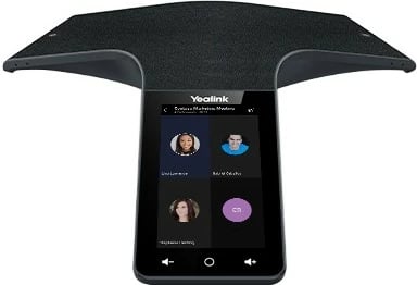Telefon konferencë Yealink CP965 Microsoft Teams Edition, Dhomë e madhe, Touch, E zezë, LCD, 12.7 cm
