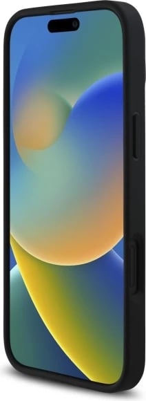 Mbështjellës Guess Quilted Metal për iPhone 16 Plus, 6.7", i zi