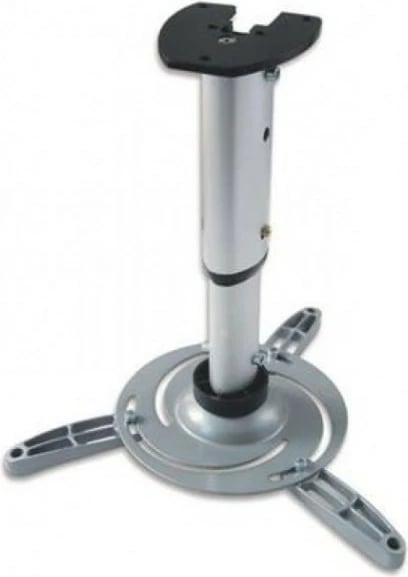 Krah tavani për projektor Techly 301566, 60-102 cm, 15 kg, Argjend