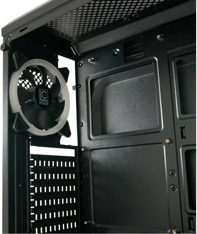 Kasë LC-Power 703B Quad-Luxx, midi tower, RGB