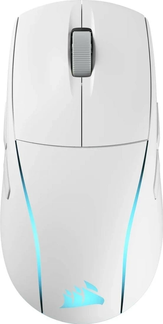 Maus Corsair M75 Wireless, RGB, i bardhë