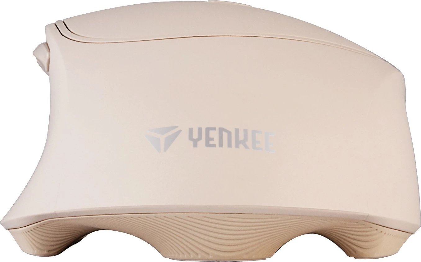 Maus wireless YENKEE SLIDER YMS 2080BG, 2400 DPI, 6 butona, Bezhe