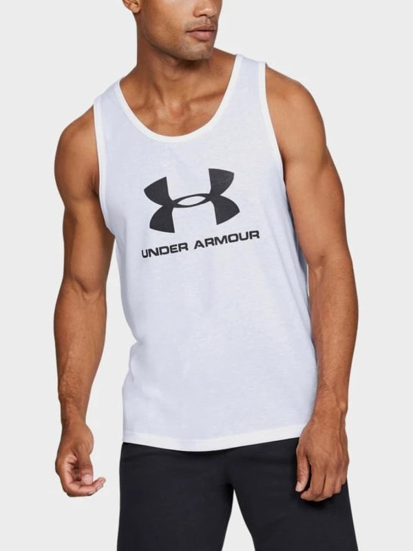 Maicë Under Armour për meshkuj, e bardhë