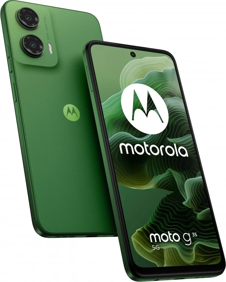 Celular Motorola moto G35 5G, 6.72", 8 GB RAM, 256 GB, i gjelbër