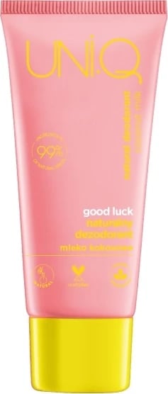 Deodorant natyral për femra UNI.Q Good Luck Coconut Milk, 50ml
