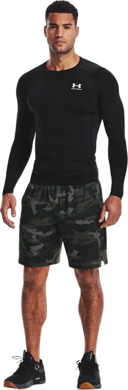 Maicë e gjatë kompresuese për meshkuj Under Armour, e zezë