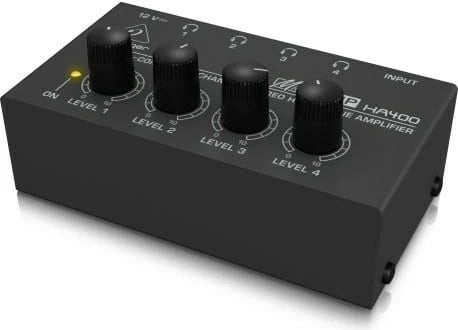 Amplifikator kufjesh Behringer HA400, i zi