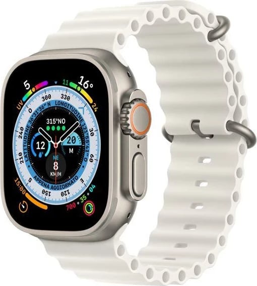Smartwatch Apple Watch Ultra 49mm, e bardhë