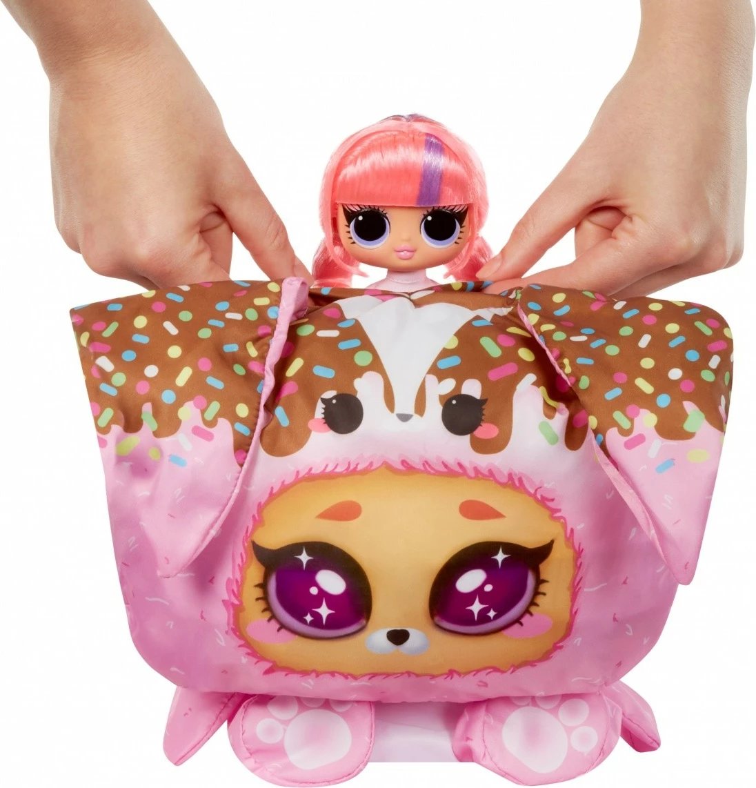 Kukull L.O.L. Surprise Tweens Costume, Emo Emma me kostum mace, set lodrash, Rozë